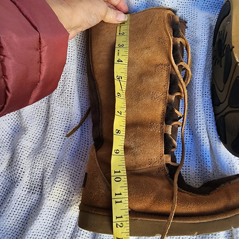Ugg Whitley Moccasin shearling boots 6 - Picture 15 of 16